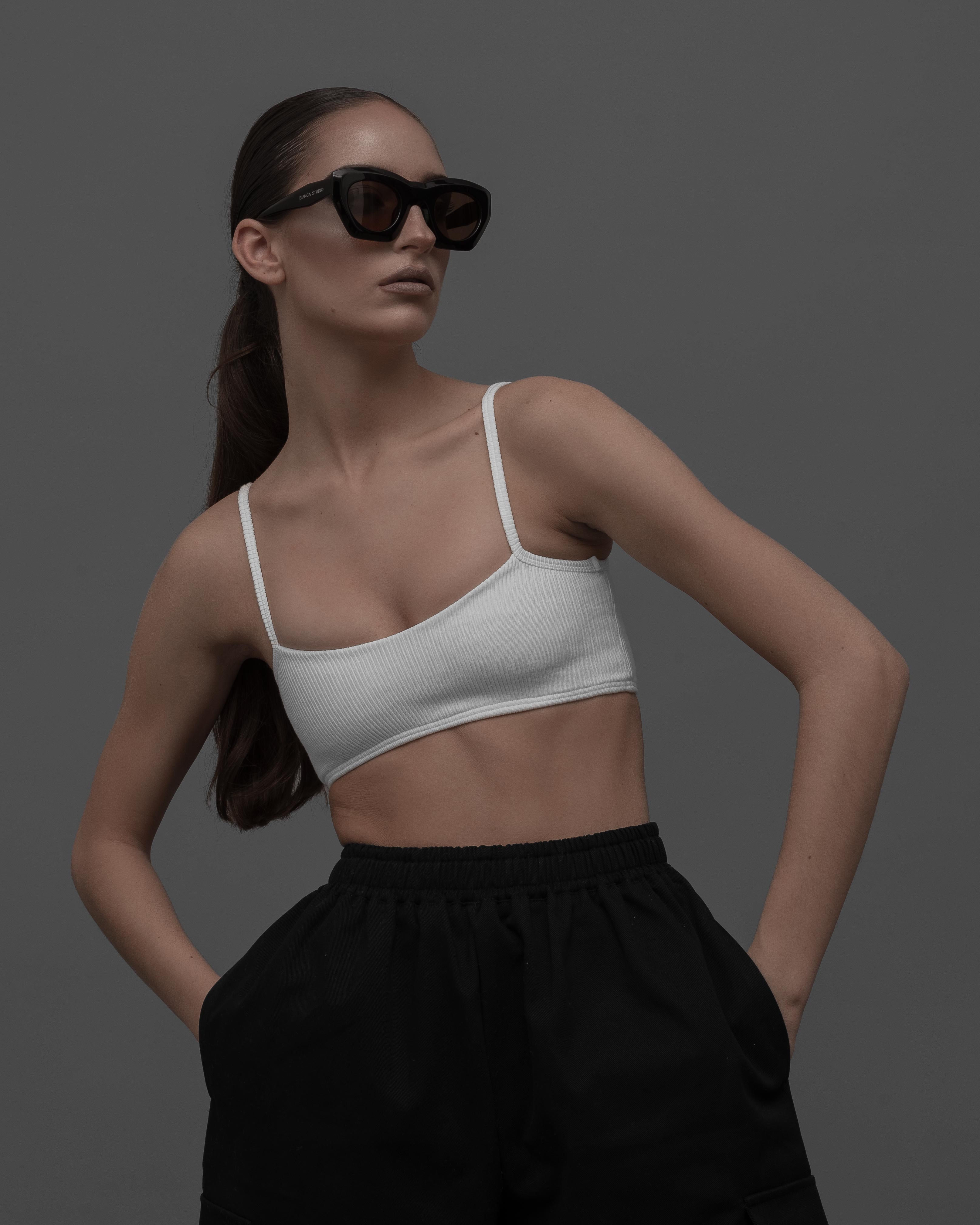 PORCELAIN REVERSIBLE CROP TOP