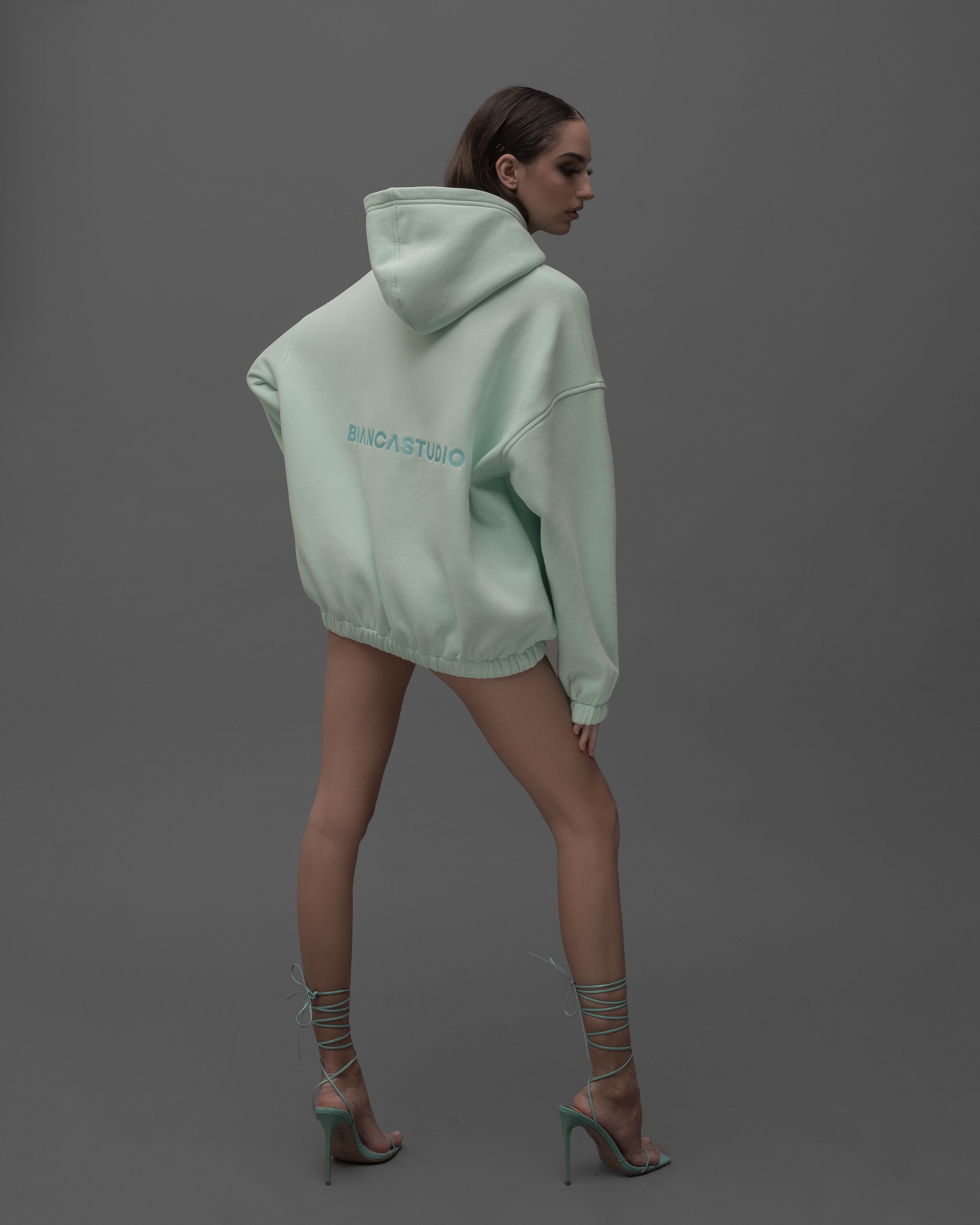 MINT OVERSIZED HOODIE