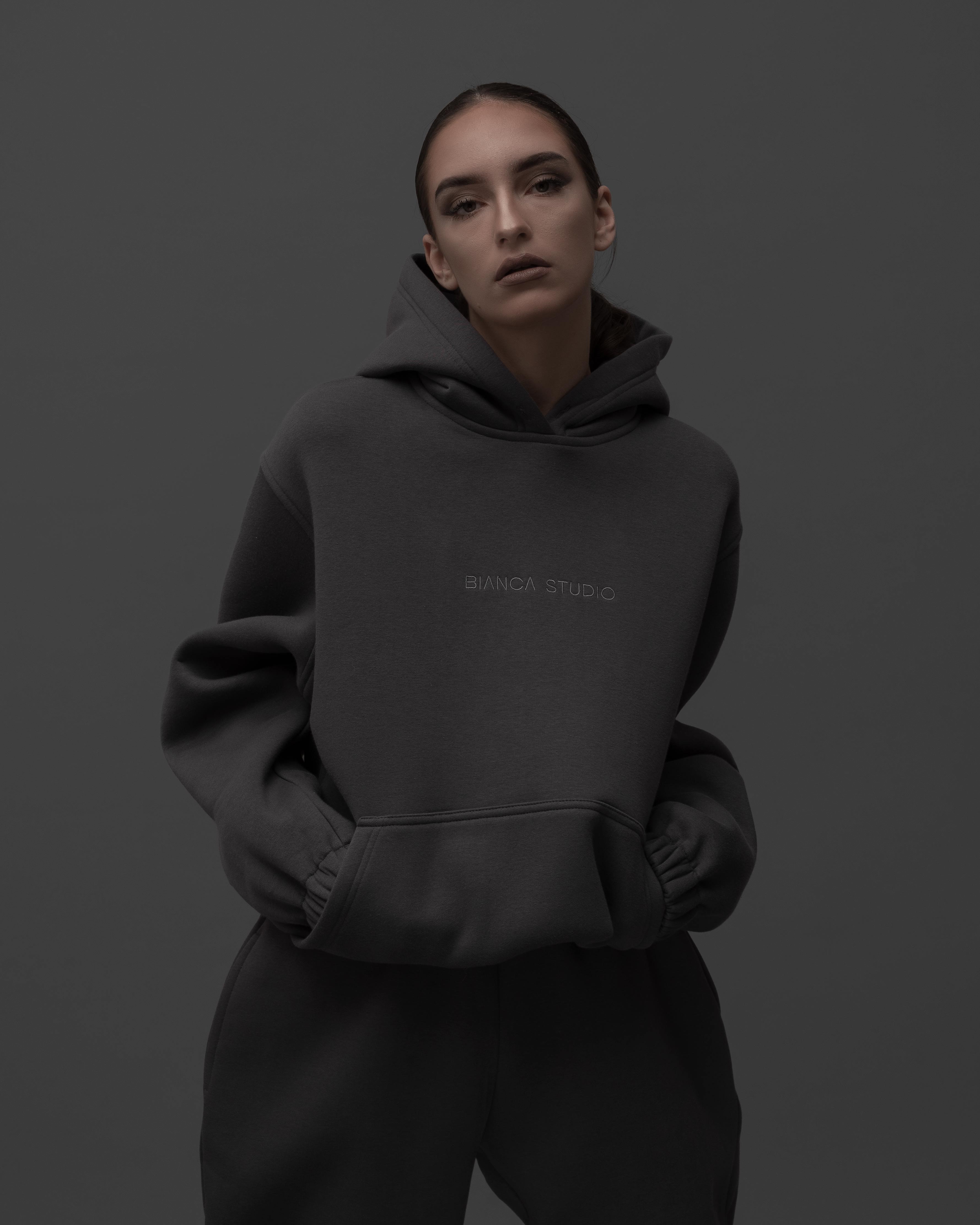 ASH GREY HOODIE 