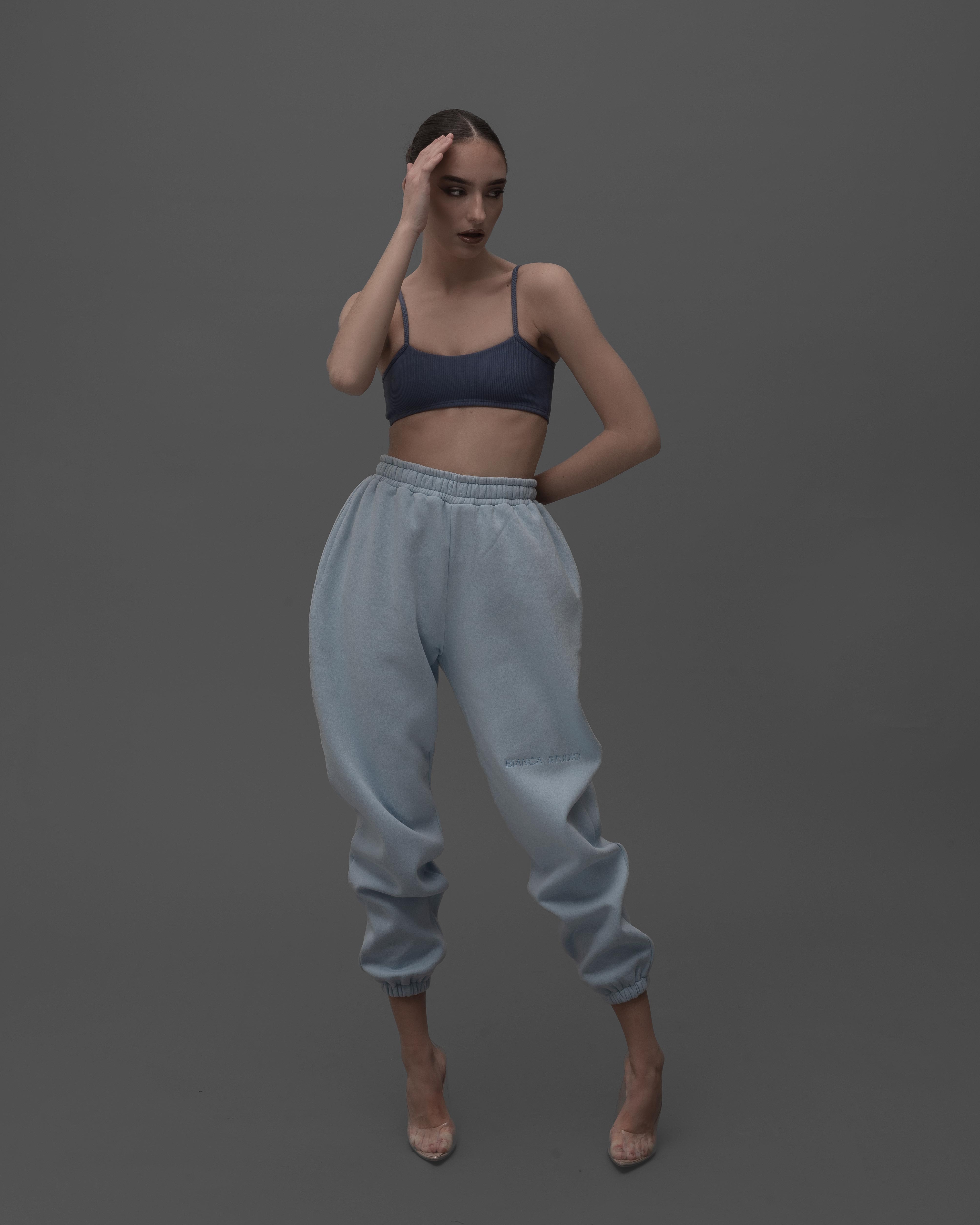 BABY BLUE JOGGERS 