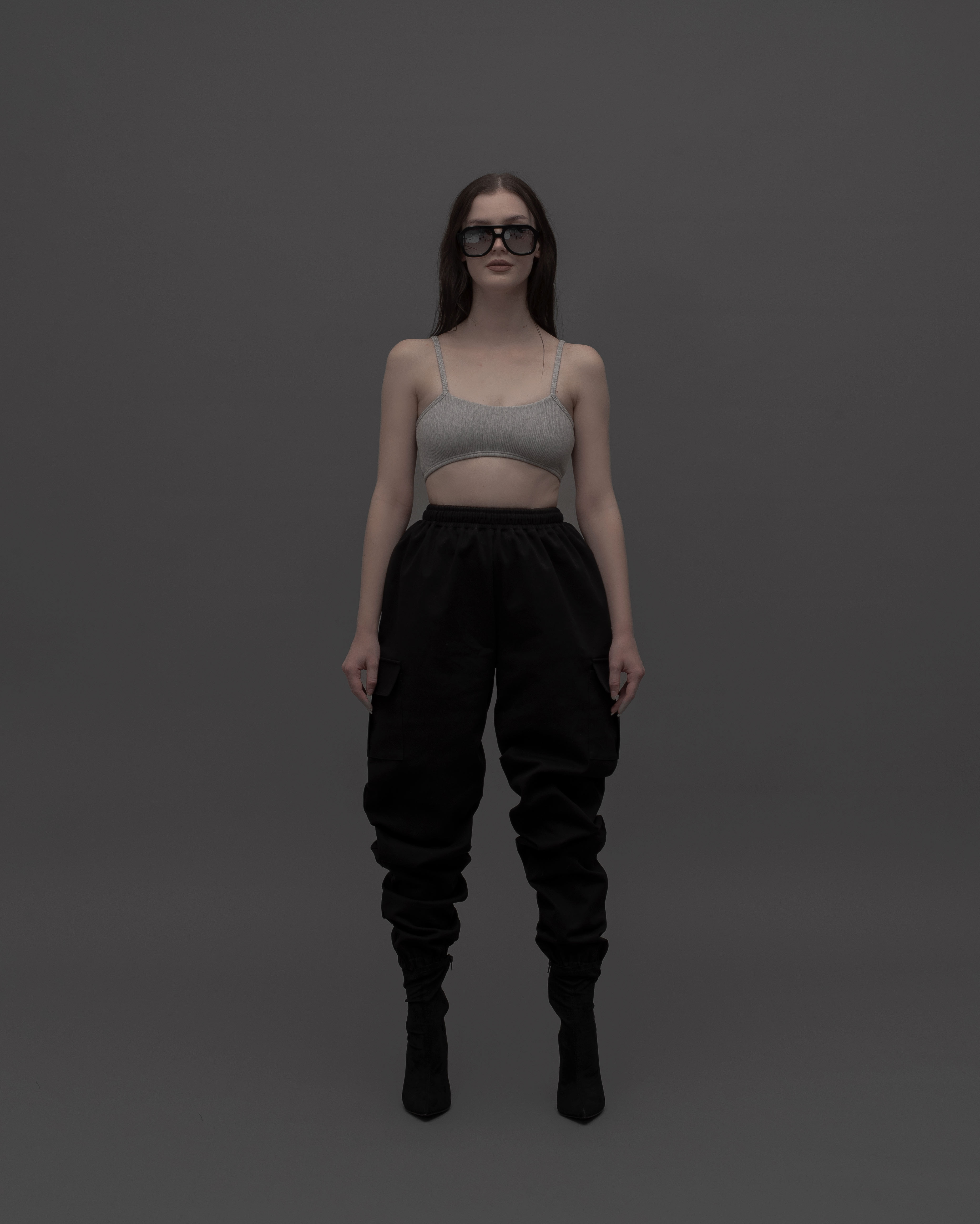 BLACK ARMY JEANS 