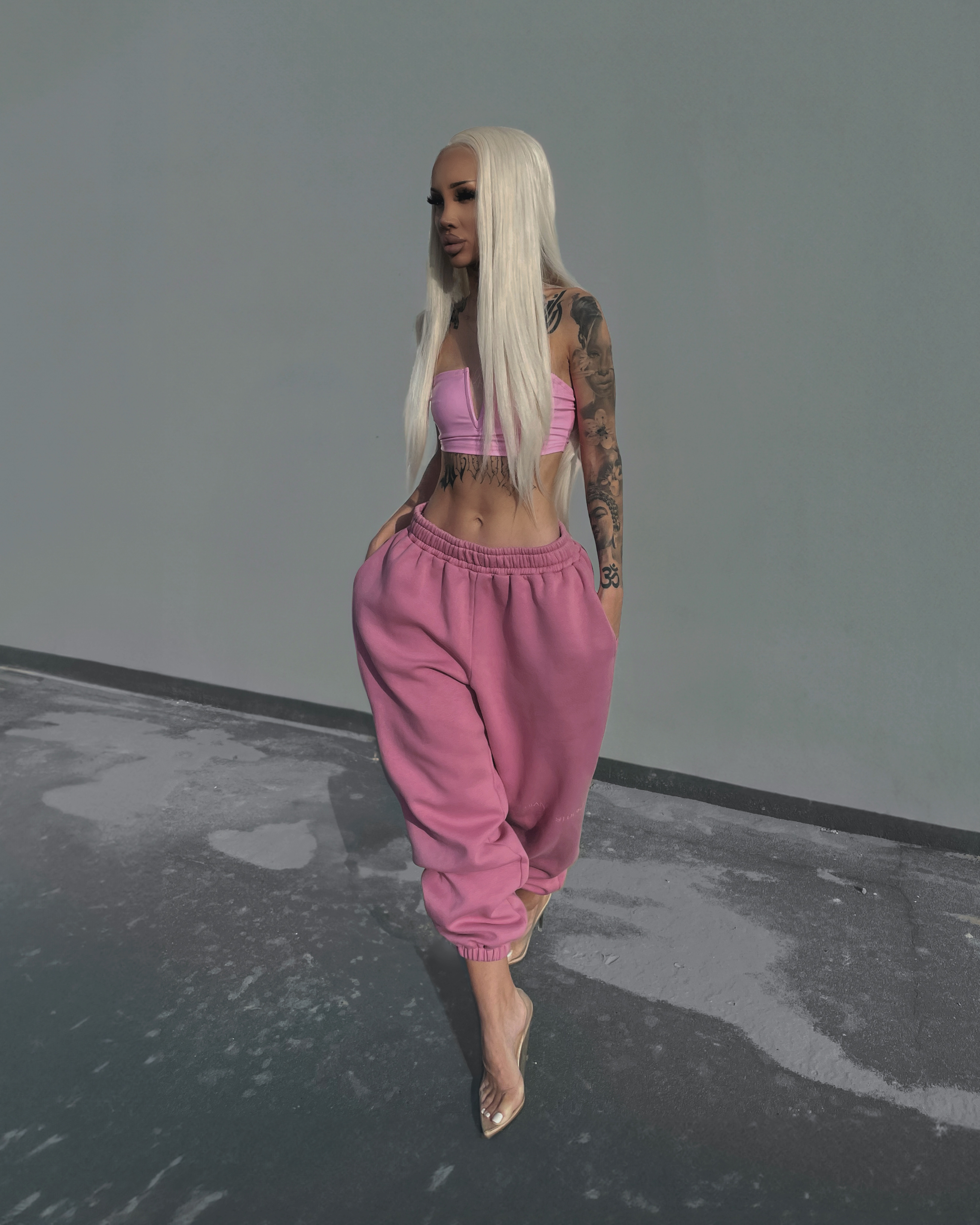 HOT PINK JOGGERS